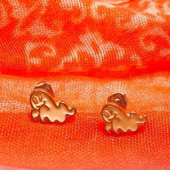 NWOT - Ghost Girls Earrings - Halloween, Cute, Festival, Party, Mardi Gras - Picture 3 of 5